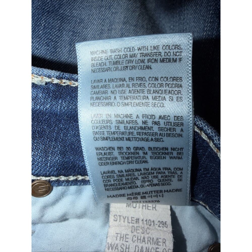 MOTHER The Charmer Dance of the Mockingbird Jeans Size 2/26 - Picture 4 of 8